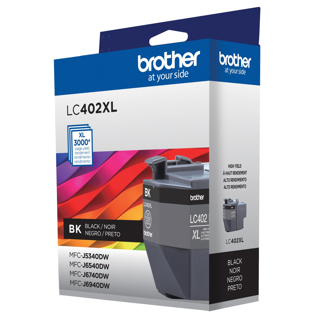 Brother Inkjet Printer Ink LC402XLBKS, High Yield – view 4