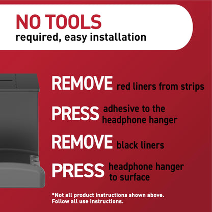 Command Hardware Staple 17309BLK-ES, Large – view 7