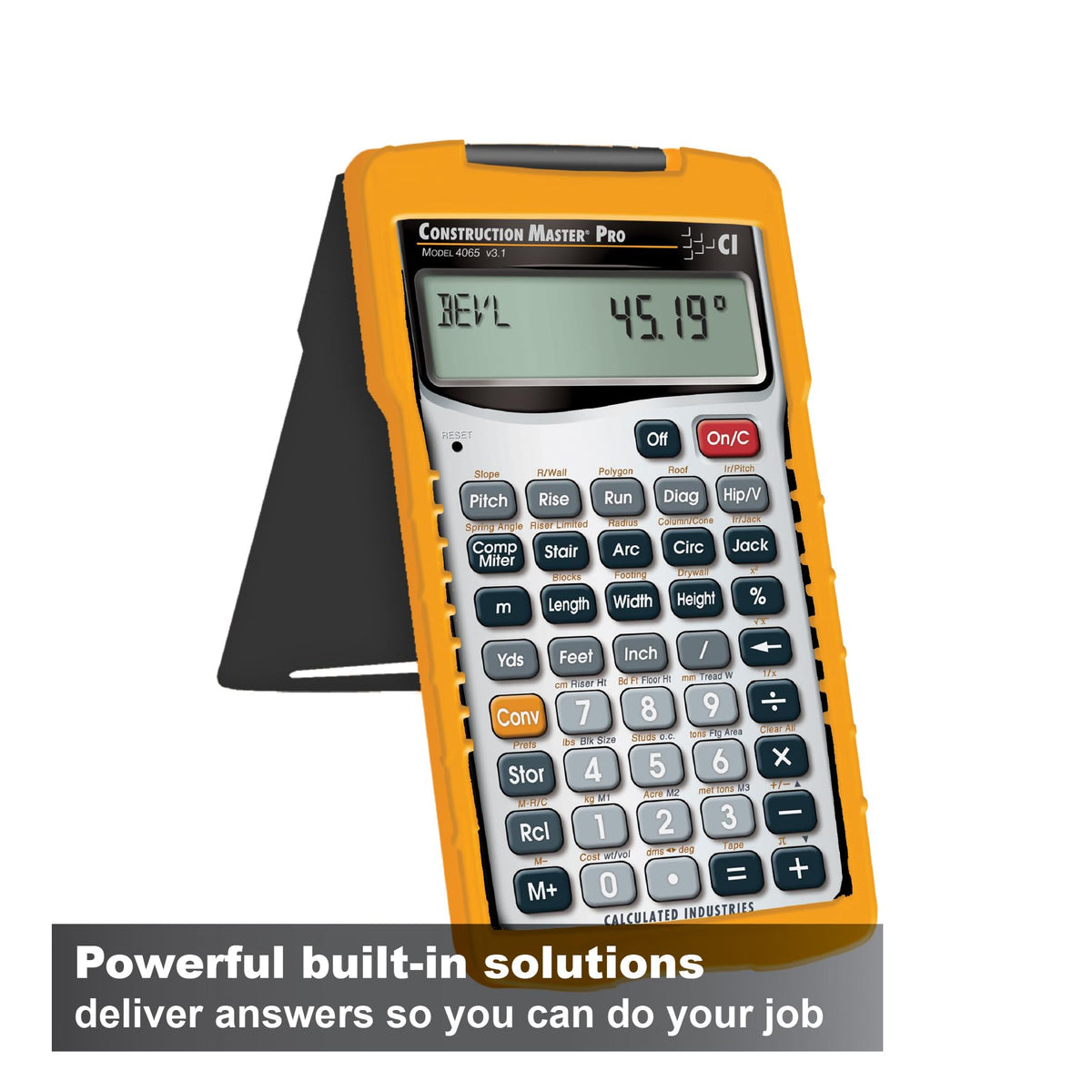 Calculated Industries Calculator 4065 – view 3