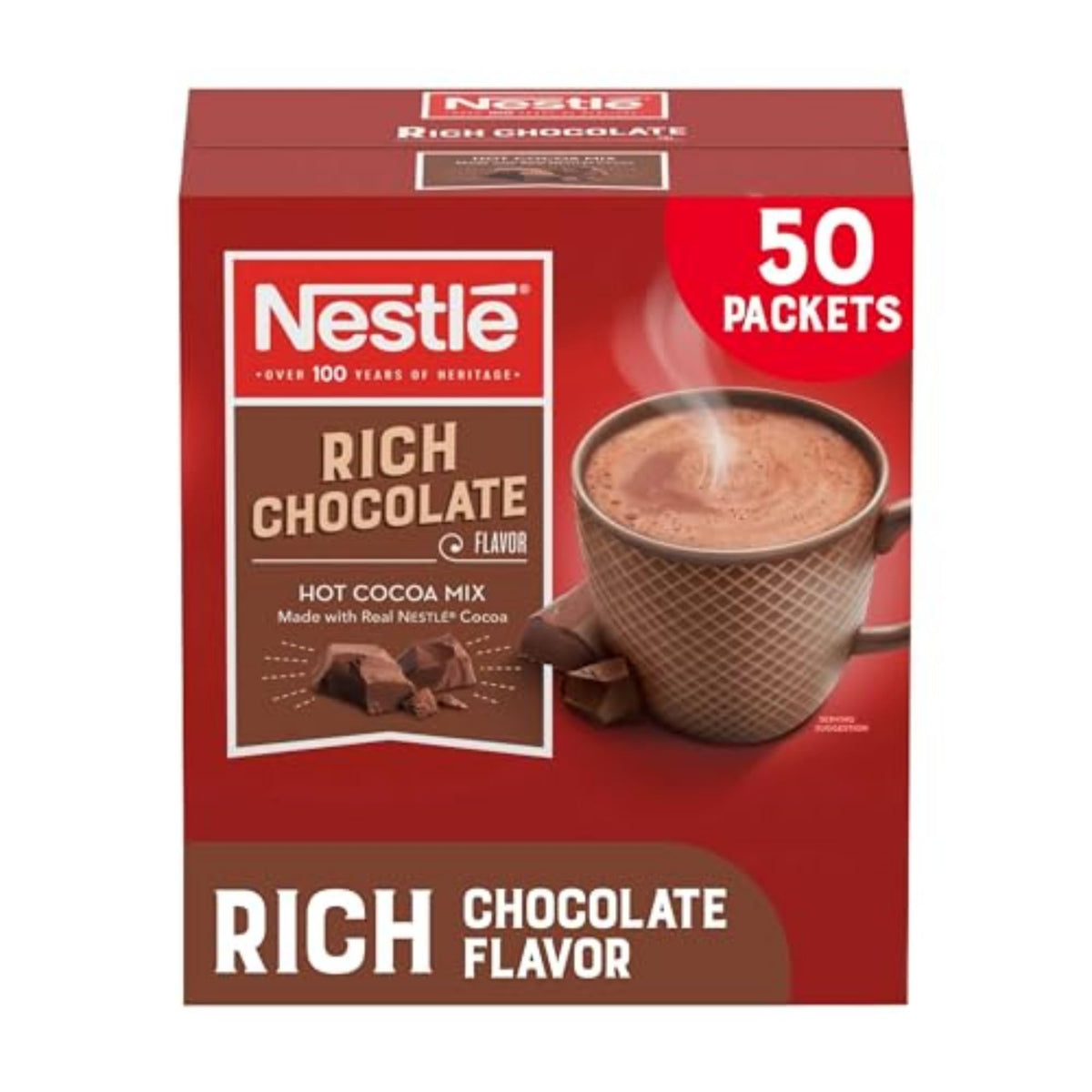 Nestle Hot Cocoa Flavored Drink Concentrate NES25485, 35.5 Ounce
