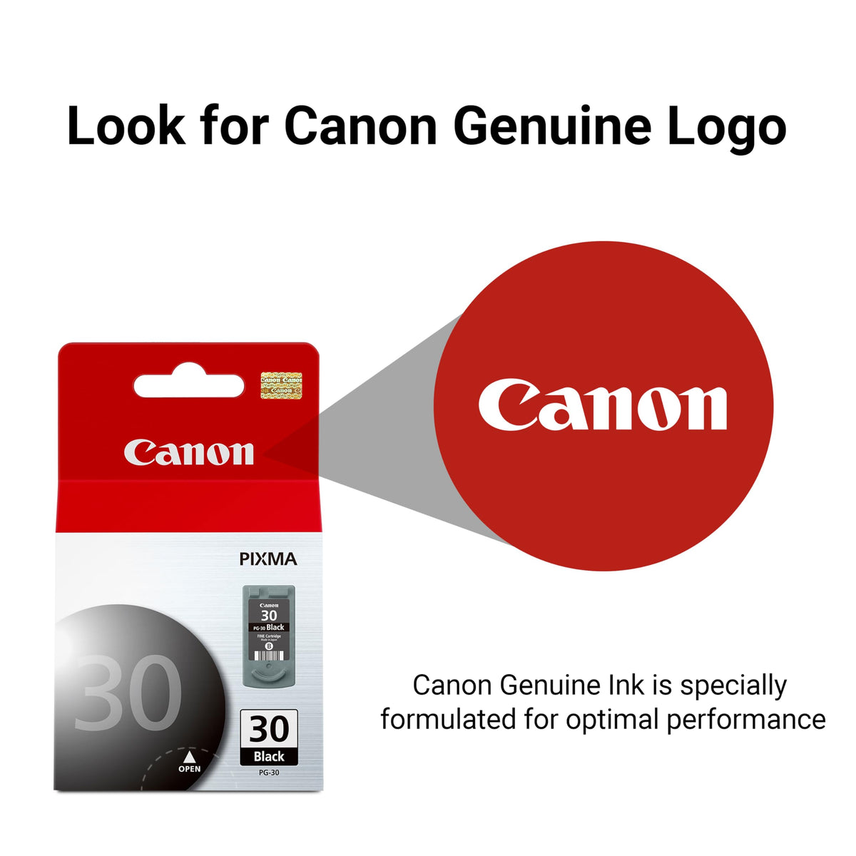 Canon Inkjet Printer Ink PG-30, 1 Size – view 4