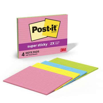 Post-it Self Stick Note 6845-SSPL, 6" x 8"