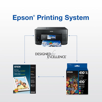 Epson Inkjet Printer Ink T410XL-BCS, High Capacity, 4 Count – view 6