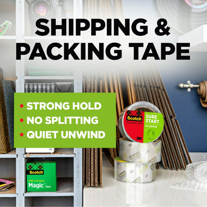 Scotch Adhesive Tapes DP-1000RF6, 6 Rolls – view 2