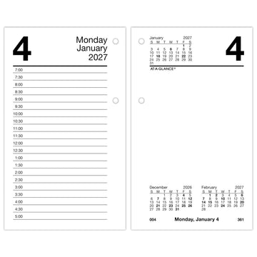 AT-A-GLANCE Calendar E717R50, 3.5" x 6"