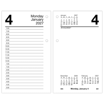 AT-A-GLANCE Calendar E717R50, 3.5" x 6"