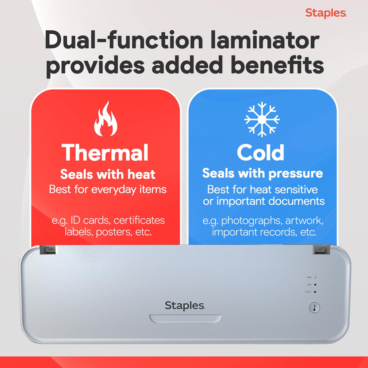 Staples Laminator OL312S, 12.9'' -inch – view 4