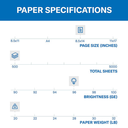 Hammermill Print Copy Paper HAM103291UNV14115, 1 Ream (500 Sheets) – view 2