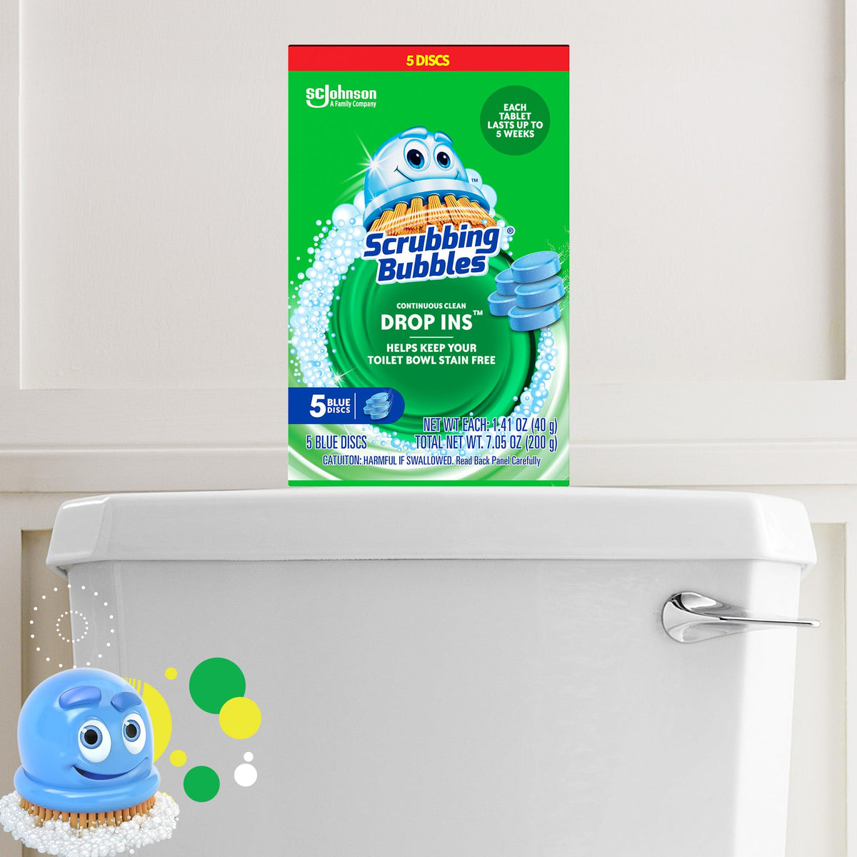 Scrubbing Bubbles Cleaning Agent 025700711961, 5 Count – view 7