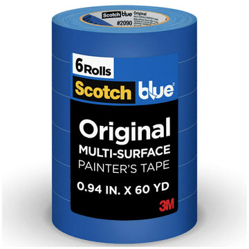 ScotchBlue Adhesive Tapes 2090-24EVP, 0.94" Width