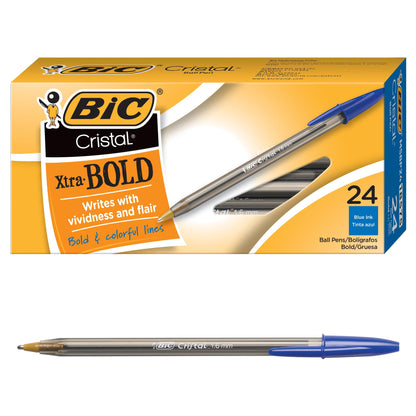 BIC Writing Instrument MSBP241-BLU, 24 Count