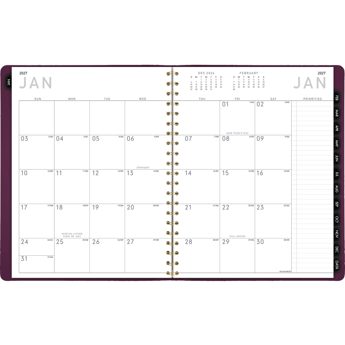 AT-A-GLANCE Planner 70940X14, 8.25" x 11" – view 11