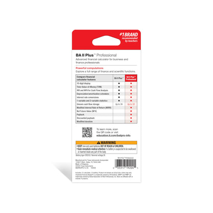 Texas Instruments Calculator IIBAPRO/FC, 9.8 Inch – view 7