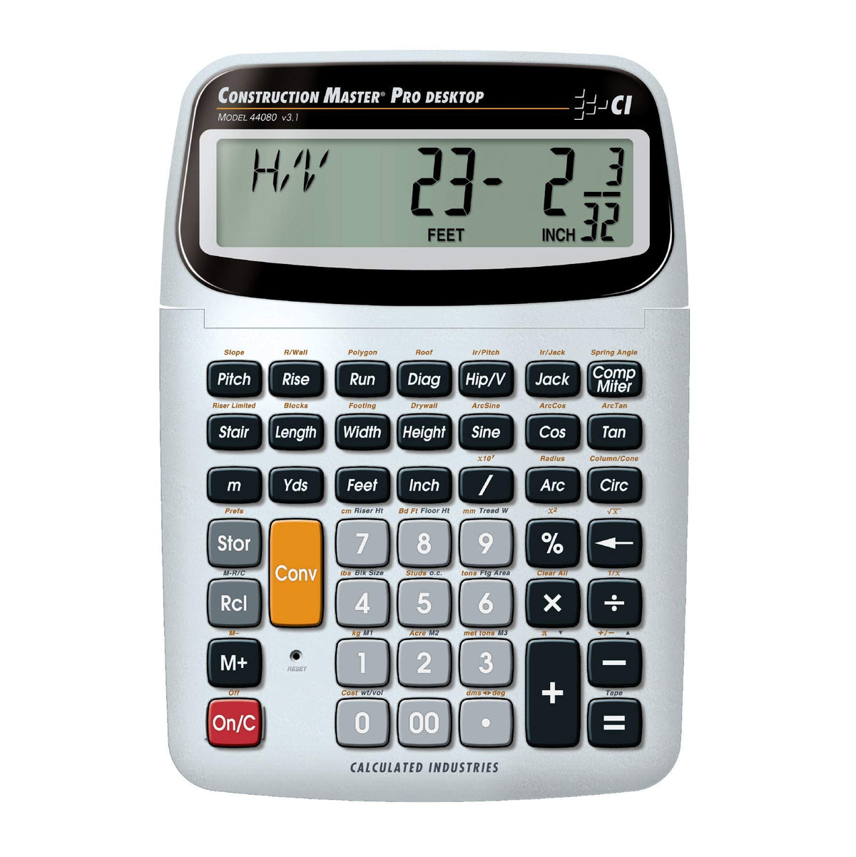 Calculated Industries Calculator 44080, 9 x 6.4 inch