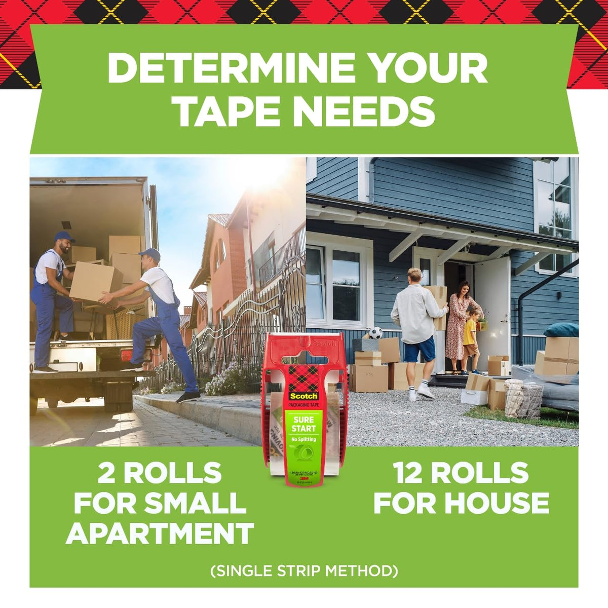 Scotch Adhesive Tapes DP-1000RF6, 6 Rolls – view 6