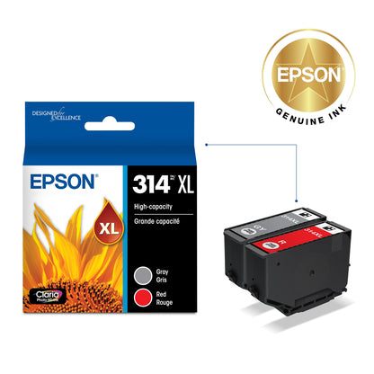 Epson Inkjet Printer Ink T314XL922-S, Multi-Pack, 2 Count – view 2