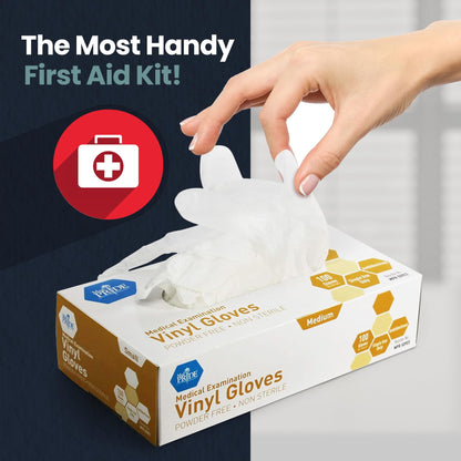 MED PRIDE Protective Glove 50904 - Box, Medium (Pack of 100) – view 5