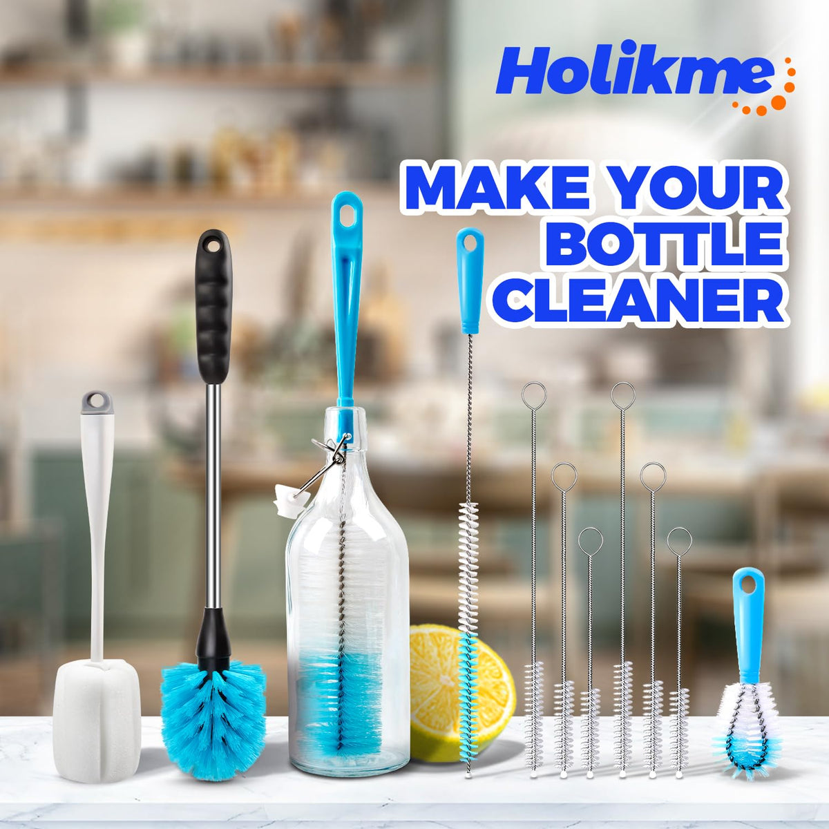 Holikme Cleaning Brush BB-WHITE-01, 11 Pack – view 6