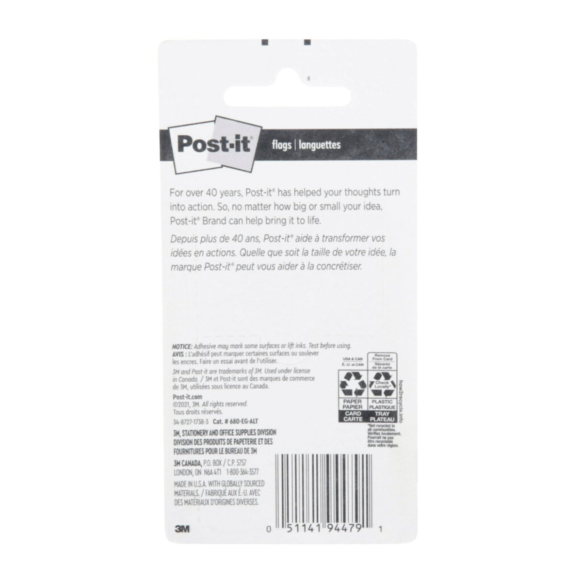 Post-it Self Stick Note 680-EG-ALT – view 10