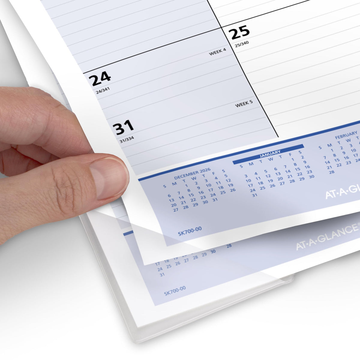 AT-A-GLANCE Calendar SK70000, 21.75"W x 17"H – view 6