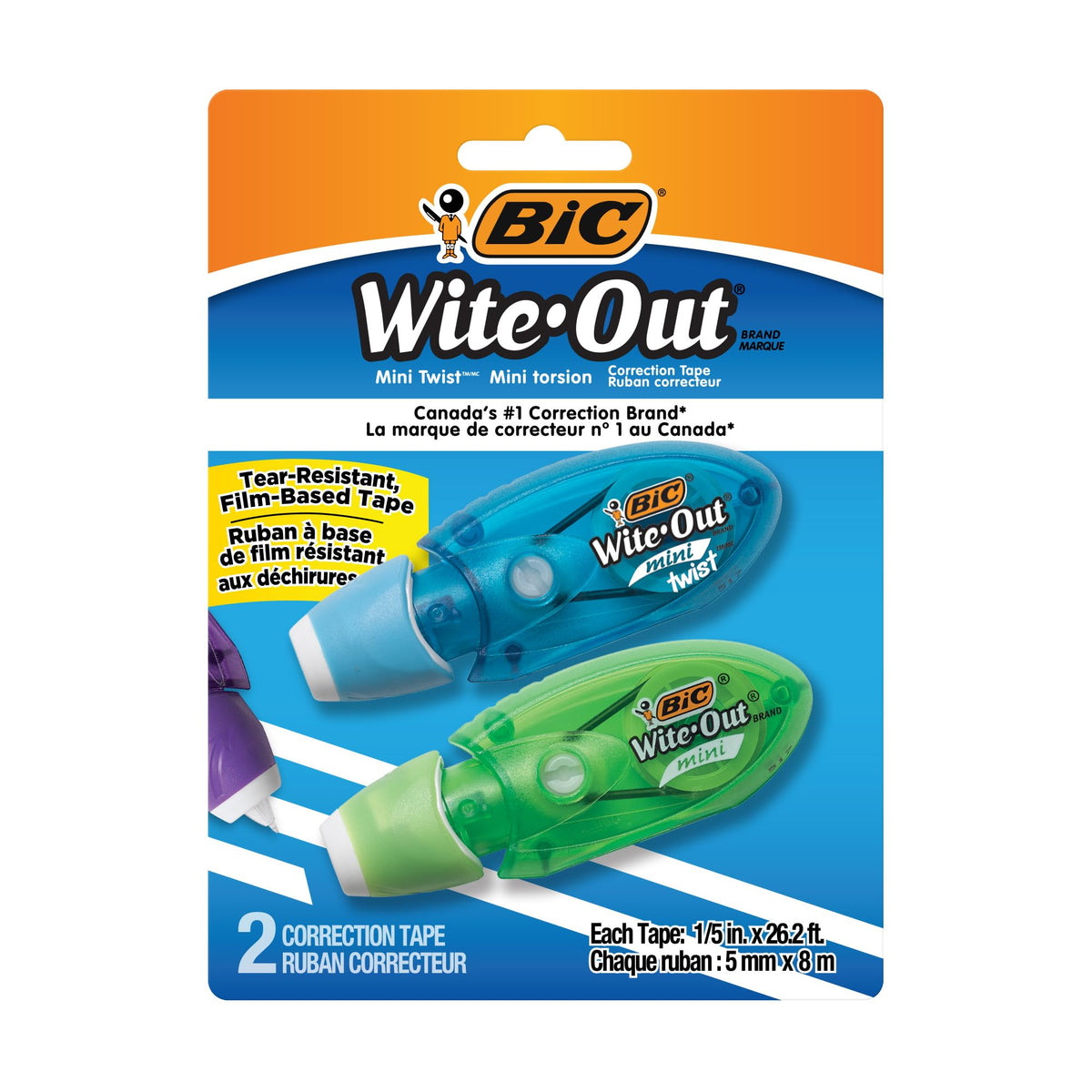 BIC Correction Material WOMTP21, 2 Count (Pack fo 1) – view 2