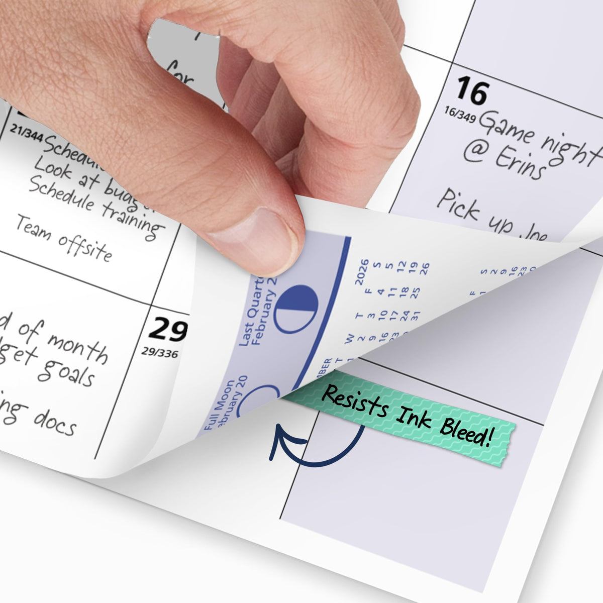 AT-A-GLANCE Calendar PM5028, 8"W x 11"H – view 3
