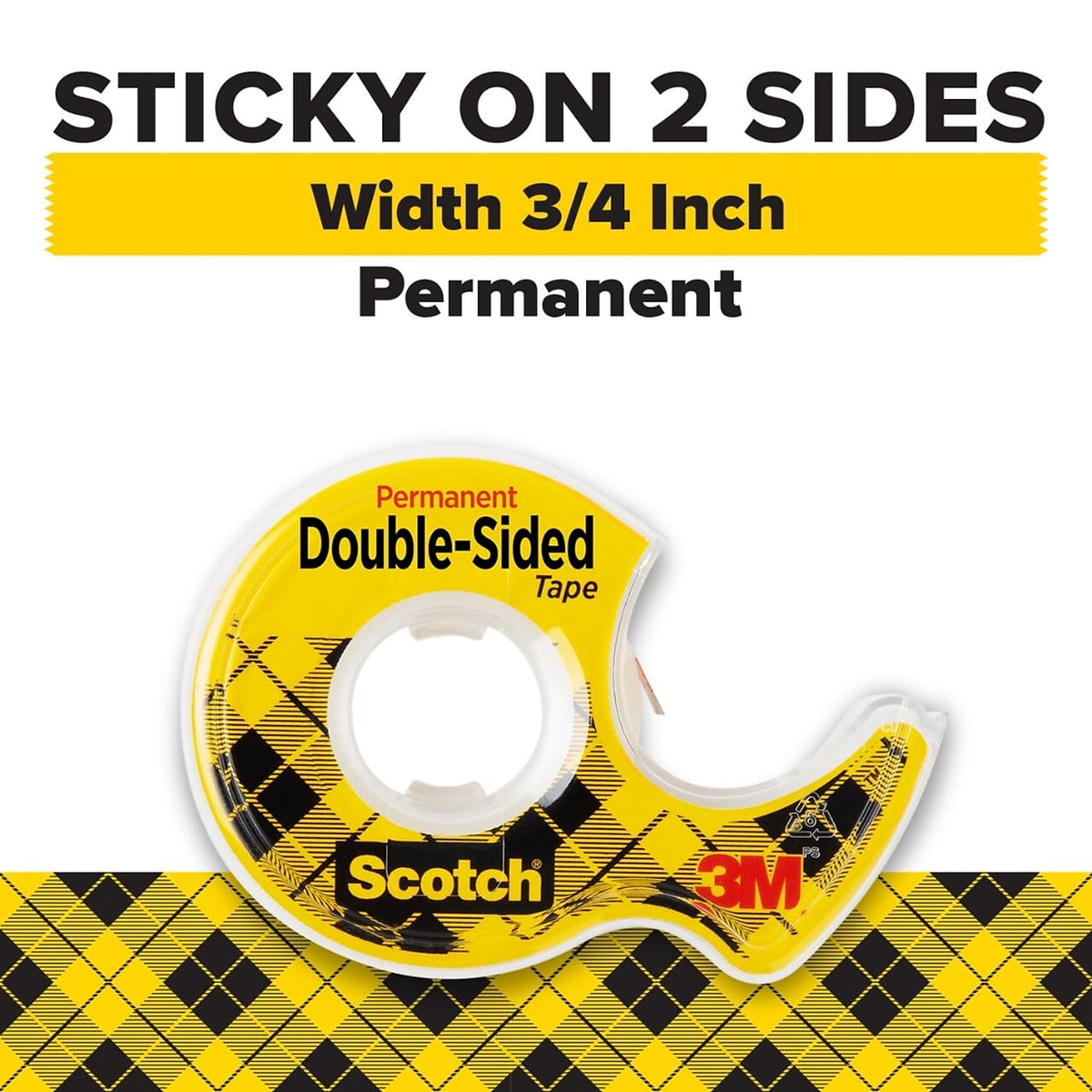 Scotch Tape Label Dispenser MYO3013389, 0.75 in x 400 in – view 2