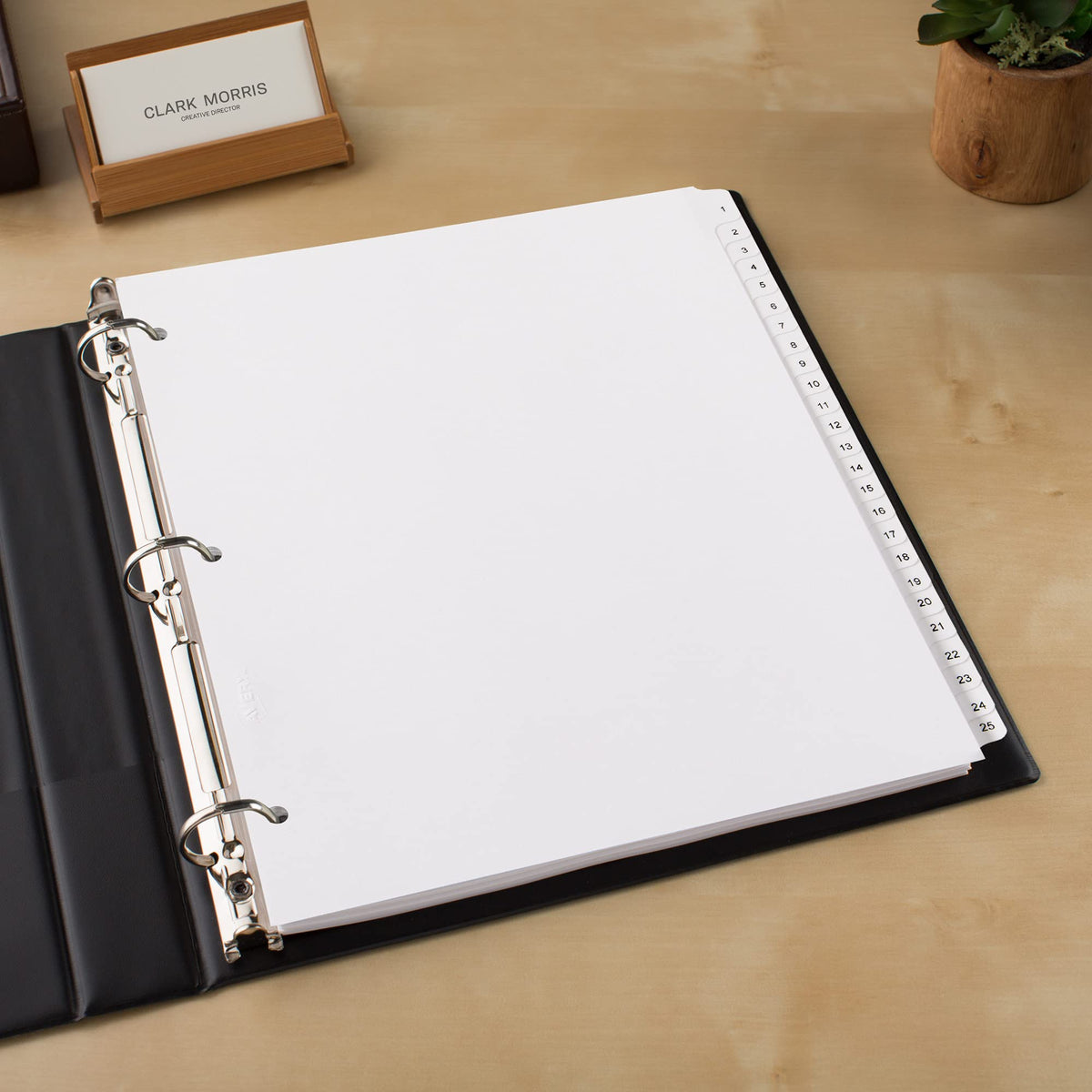Avery Binder Divider 01701, 25 Tabs per Set – view 5