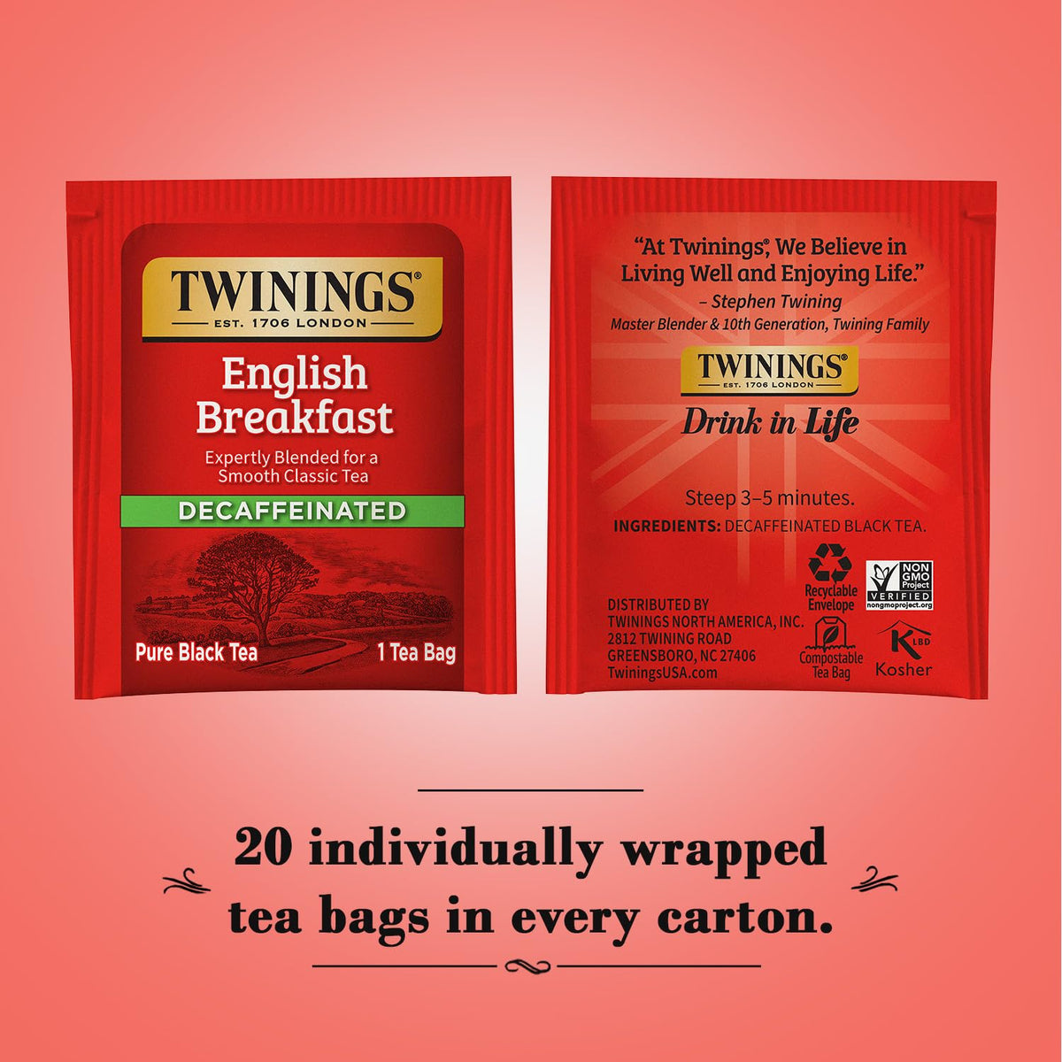Twinings Tea JOCA-7404, 50 Count – view 2