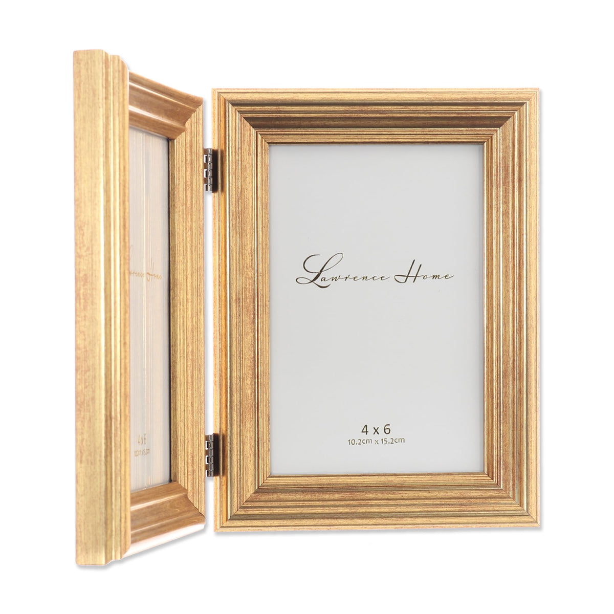 Lawrence Frames Picture Frame 536246D, 4 x 6 in Double – view 3