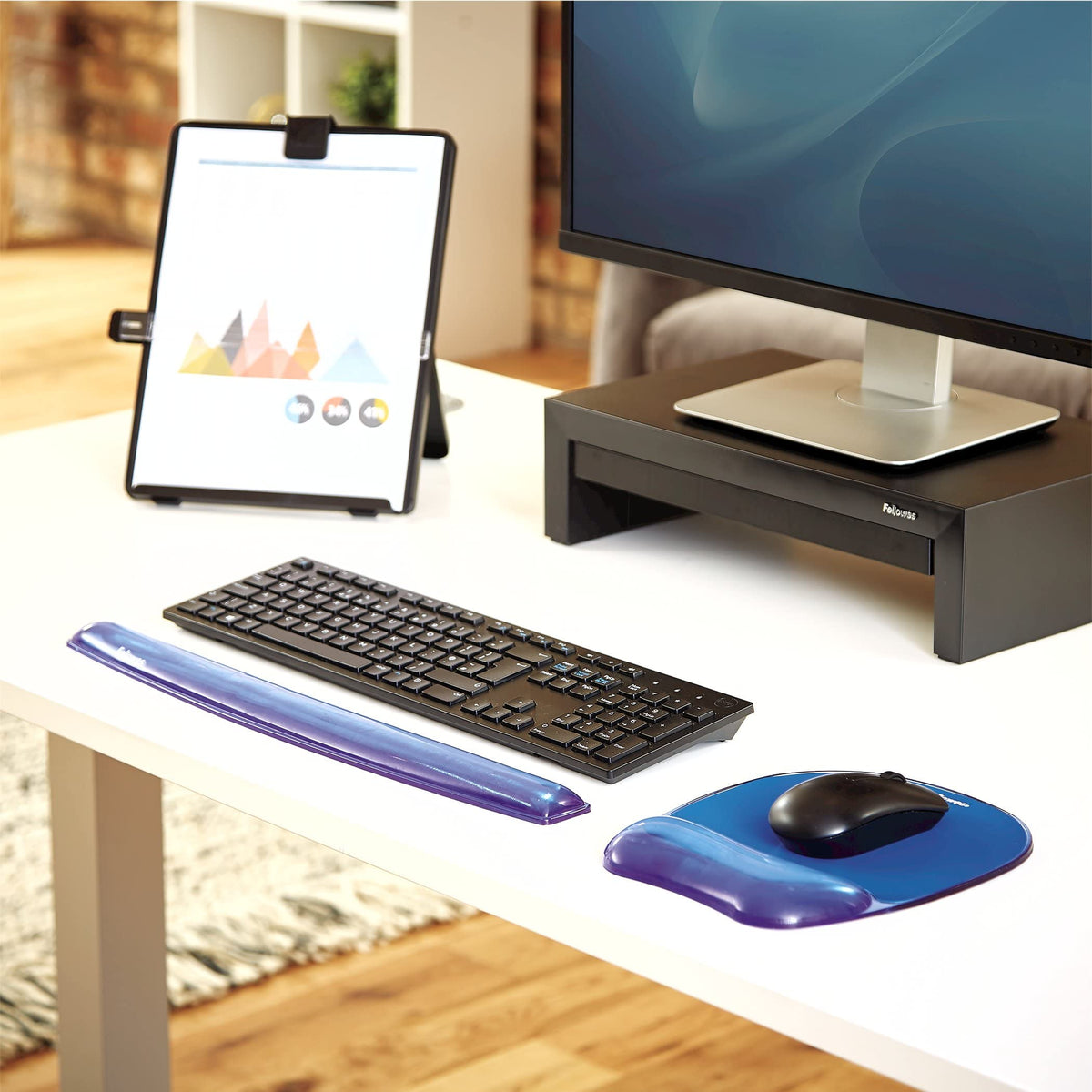 Fellowes Mouse Pad 9114120, 9.1L x 7.9W in – view 4