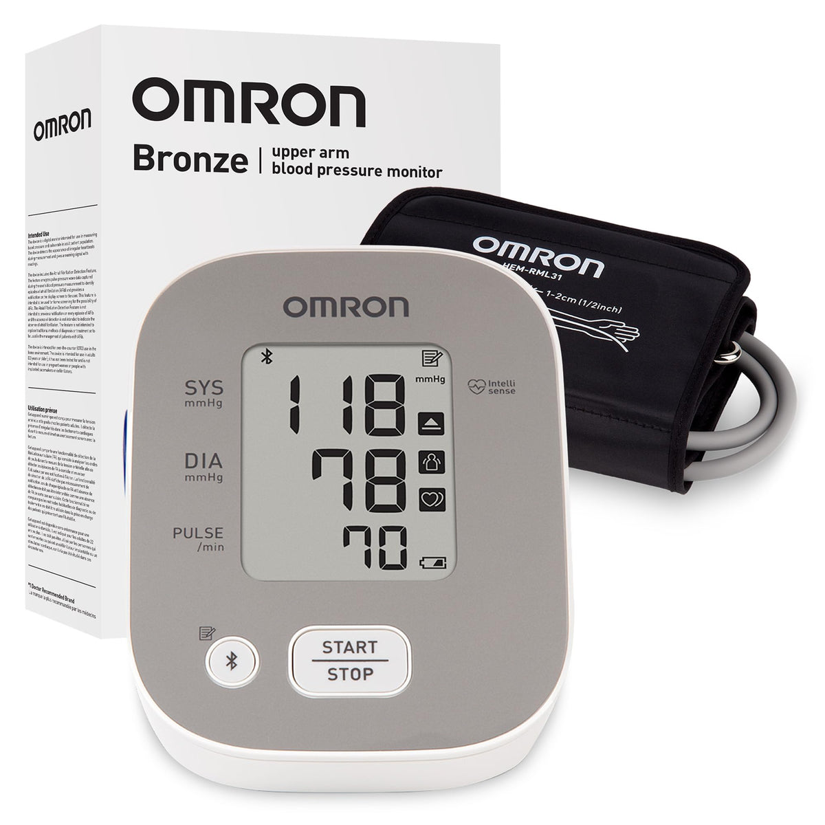 Omron Blood Pressure Monitor BP5150, 9-17" Cuff Size | Single Unit