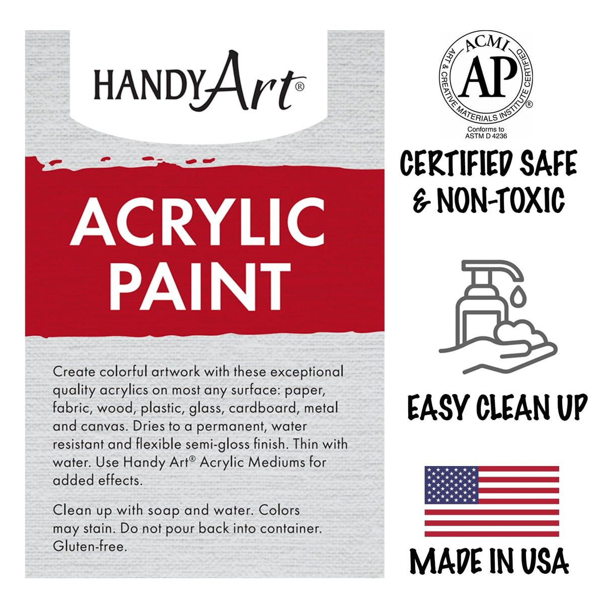 Handy Art Paint 101-100, 16 Fl Oz – view 4
