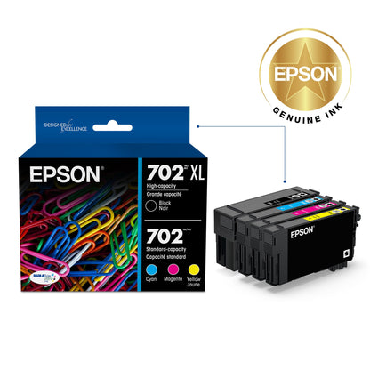 Epson Inkjet Printer Ink T702XL-BCS, High Yield – view 2