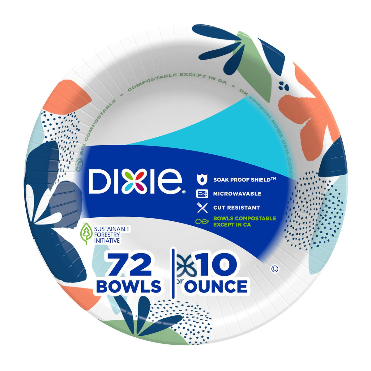 Dixie Dishware Bowl 15981, 72 Count