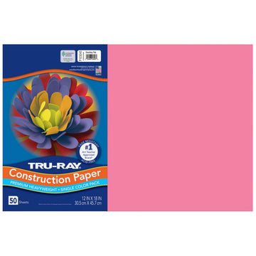 Tru-Ray Art Media Paper P103045, 12" x 18", 50 Count