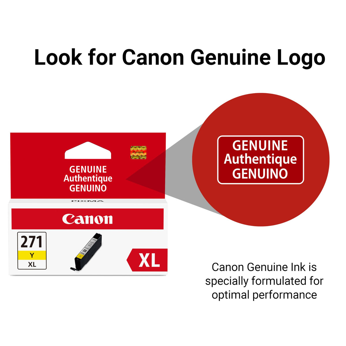 Canon Inkjet Printer Ink 0393C001, XL – view 5
