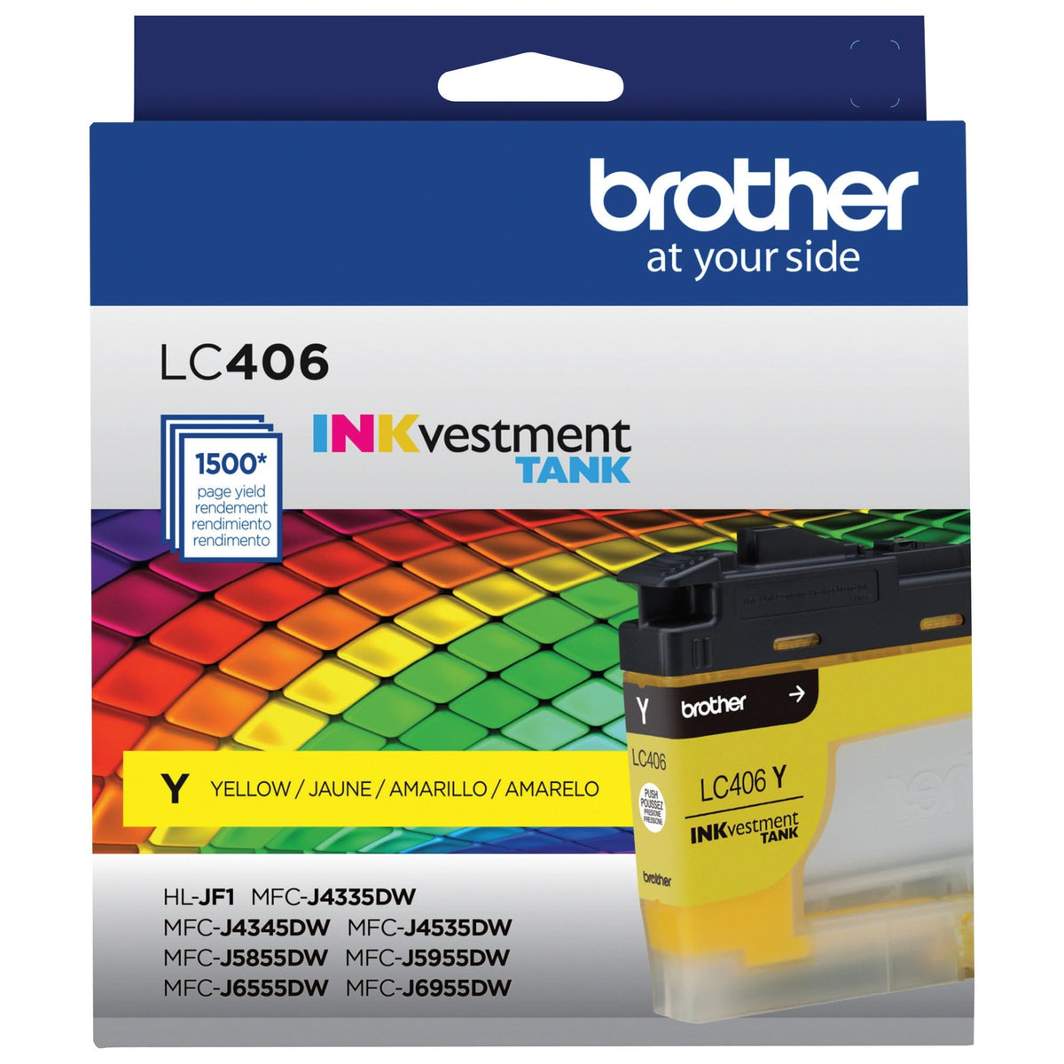 Brother Inkjet Printer Ink LC406YS, 48 Count – view 2