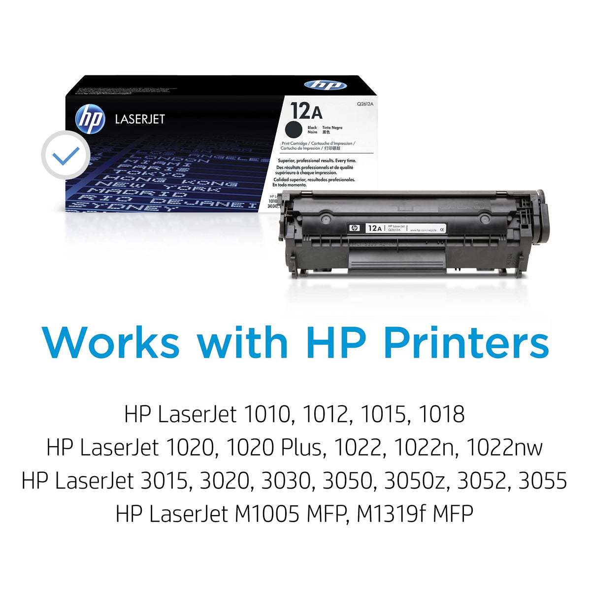HP Laser Printer Toner Q2612A – view 2