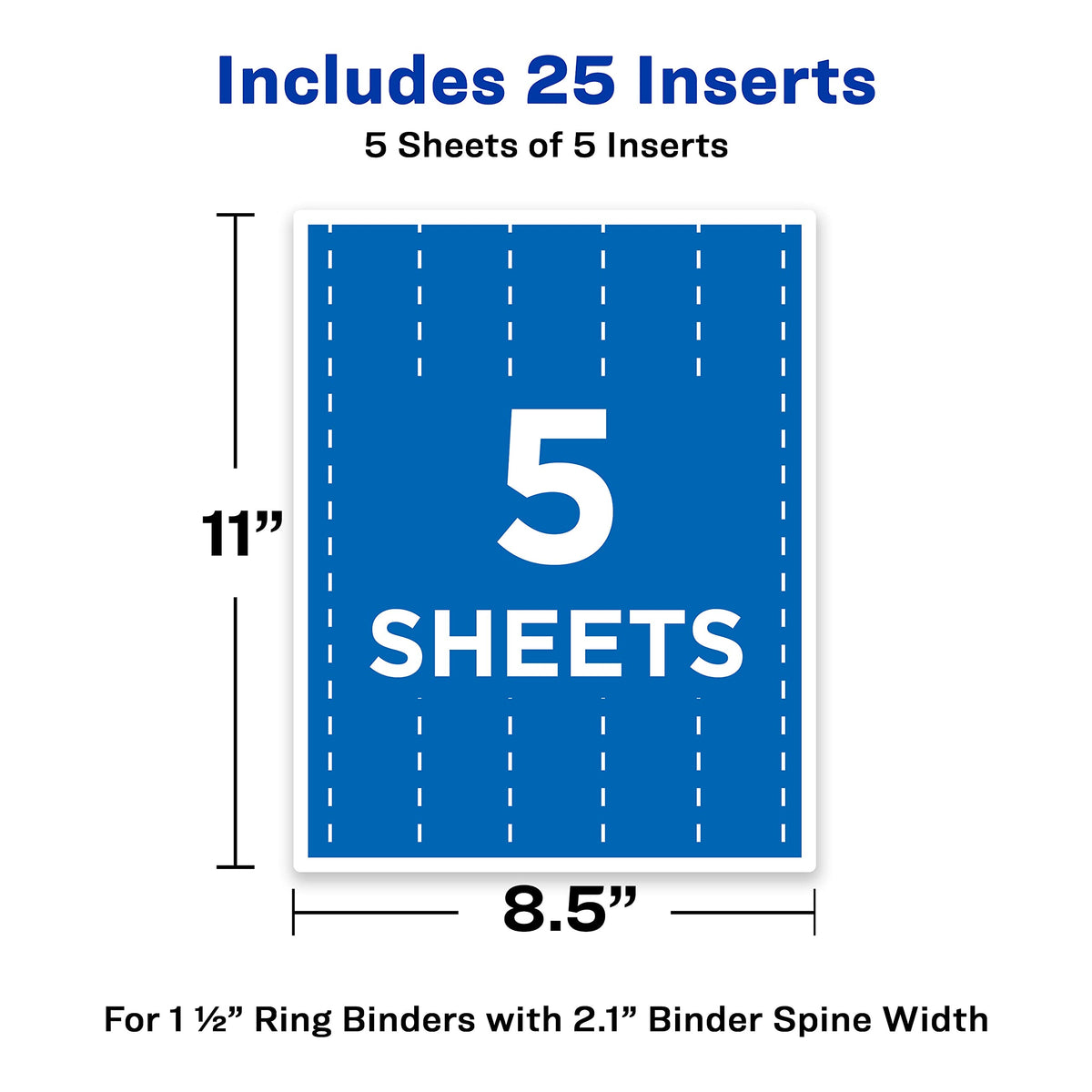 Avery Storage Binder 89105, For 1-1/2" Ring, 25 Count – view 5