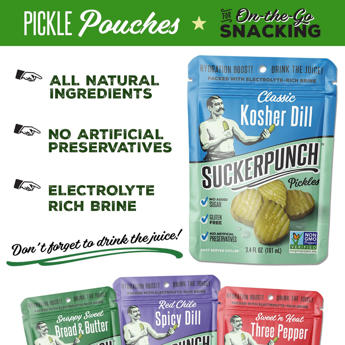 SUCKERPUNCH Snack Chip And Crisp, 3.4 Ounce (Pack of 12) – view 2