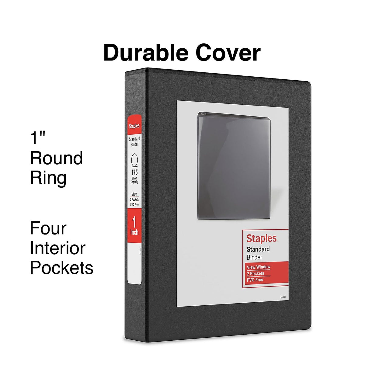STAPLES Storage Binder ST55397-CC, Mini – view 2
