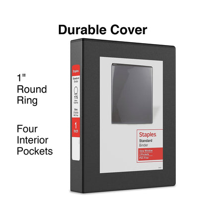 STAPLES Storage Binder ST55397-CC, Mini – view 2