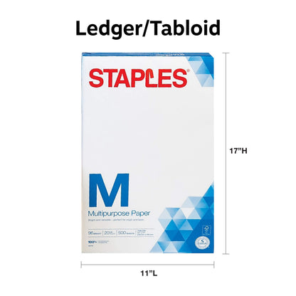 Staples Print Copy Paper 5033/562782, 11'' x 17'' – view 3