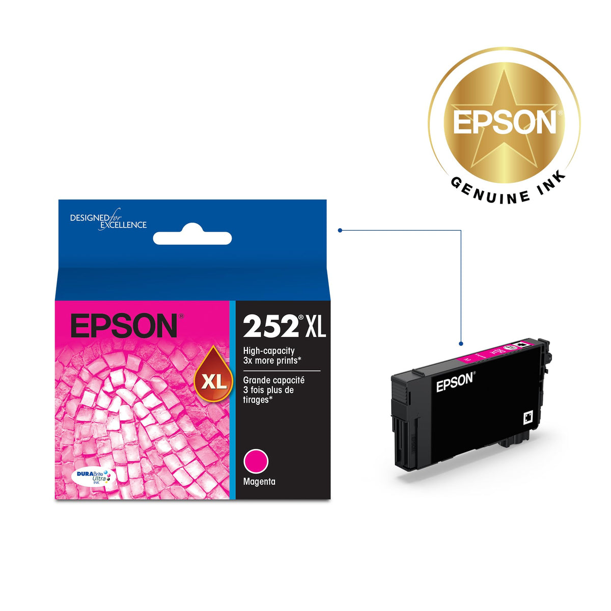 Epson Inkjet Printer Ink T252XL320 – view 2