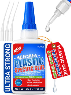 ALECPEA Bonding Adhesives AC0708-HV-30G-1, 30g-Clear-Thick