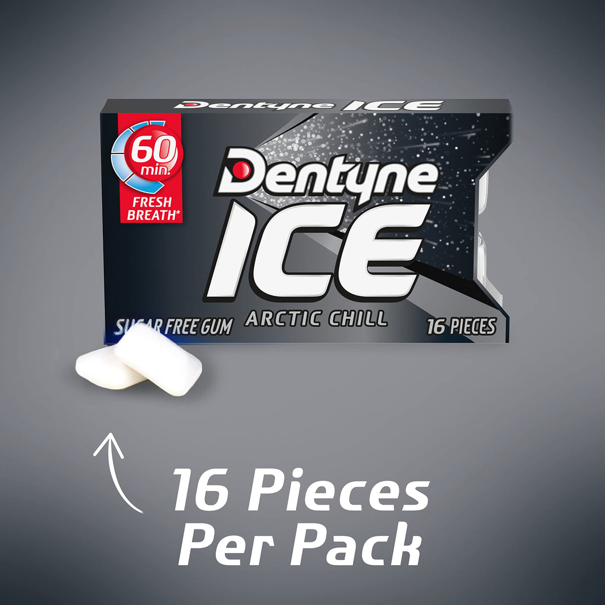 Dentyne Chewing Gum MDZAMC31240, 16 Count (Pack of 9), 144 Count – view 5