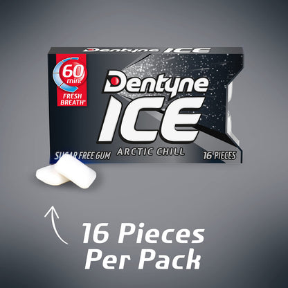 Dentyne Chewing Gum MDZAMC31240, 16 Count (Pack of 9), 144 Count – view 5