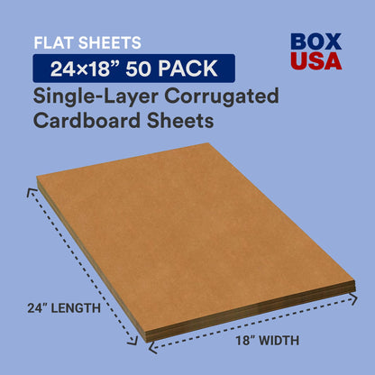 BOX USA Packing Material BSP2418, 24" x 18" 50-Pack – view 2