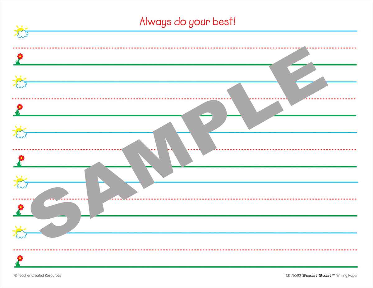 Teacher Created Resources Writing Paper 76503, 360 Sheets – view 3